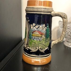 Vintage Gerz German beer Stein mug